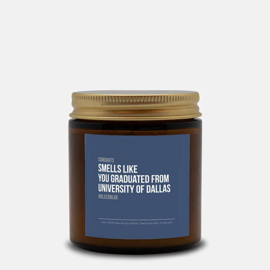 University of Dallas Graduation Candle (Amber)