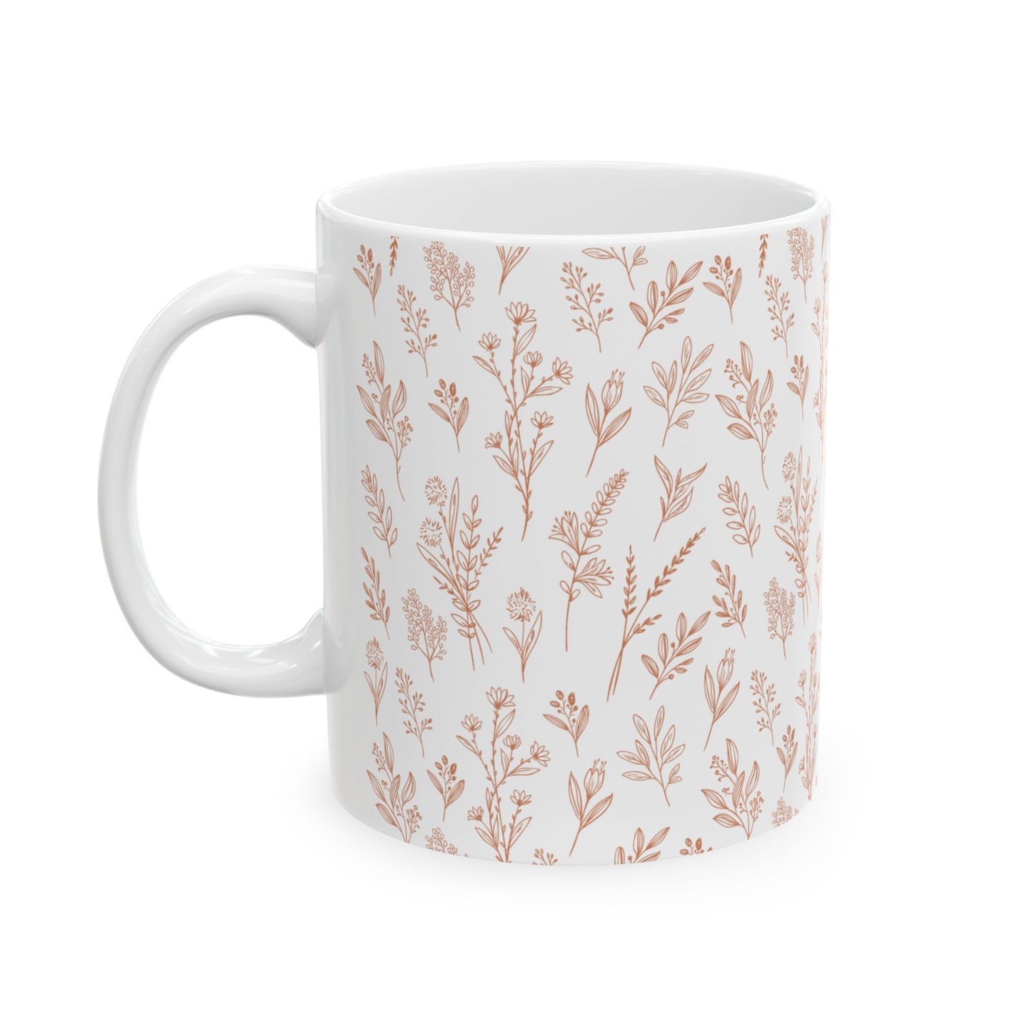 Terracotta Herb Mug