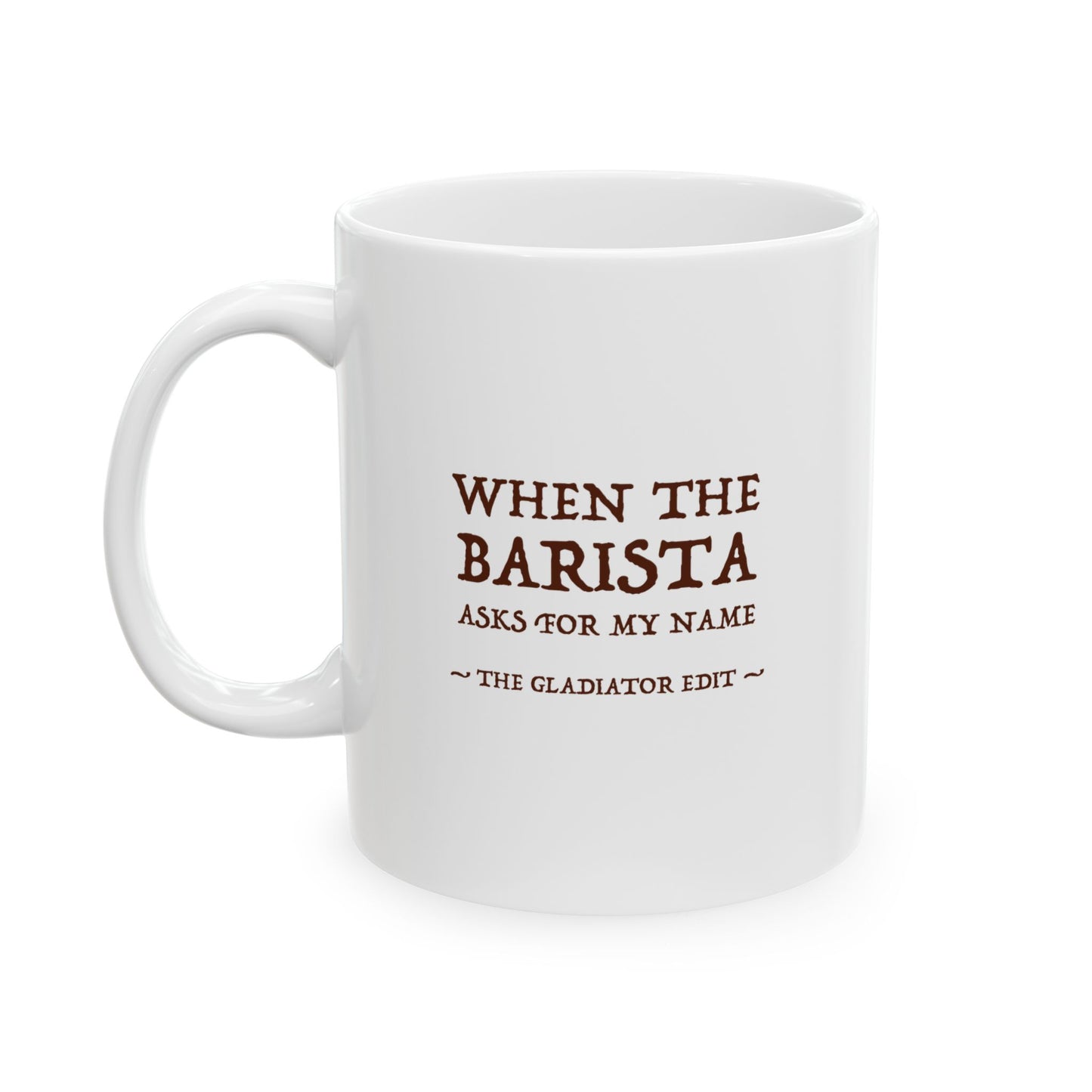 Gladiator Barista Mug