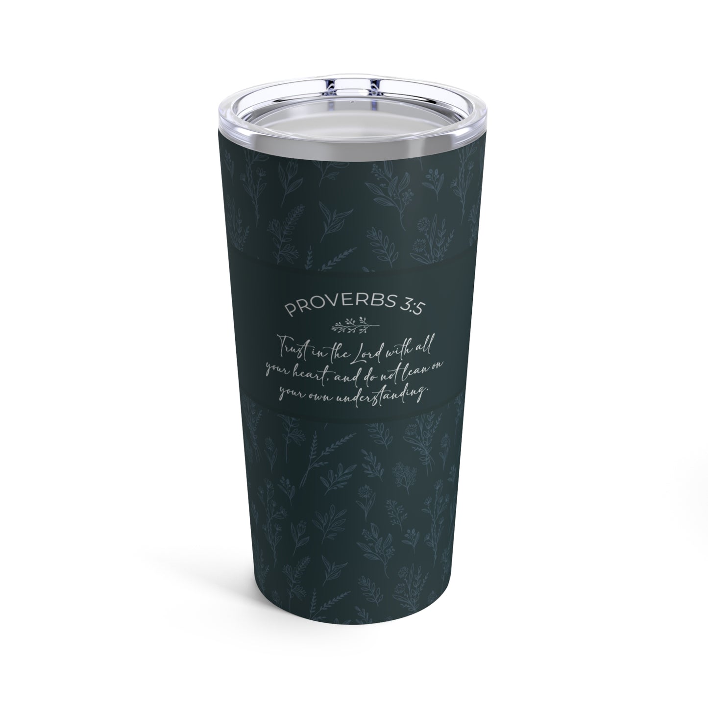 Grandma's Favorite Proverbs 3:5 Tumbler (20-oz Teal)