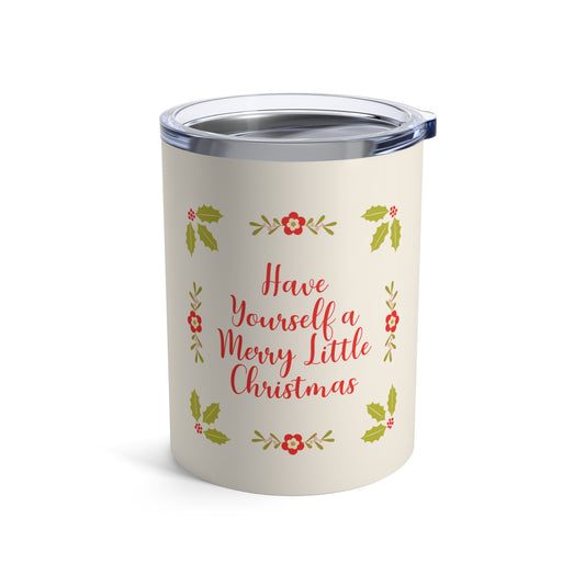 Merry Little Christmas Tumbler (10-oz)