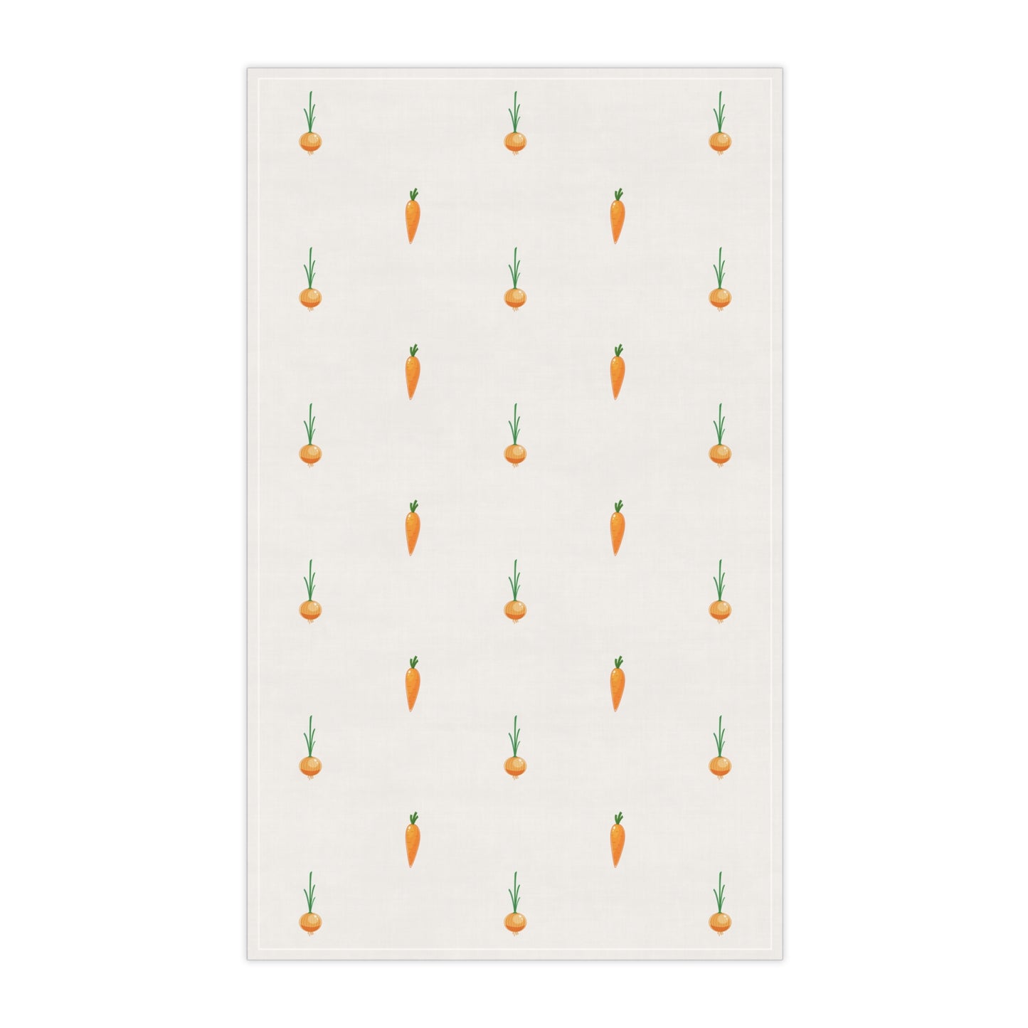 MAHA Make America Healthy Again Tea Towel (Carrot-Onion Polka Dots)