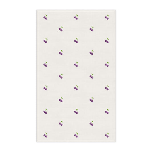 MAHA Make America Healthy Again Tea Towel (Plum Polka Dots)