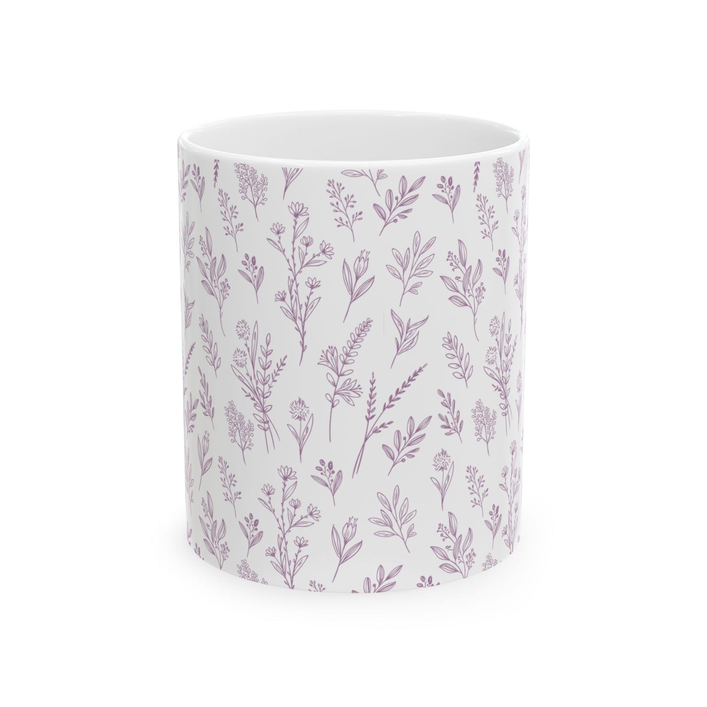 Lavender Herb Mug