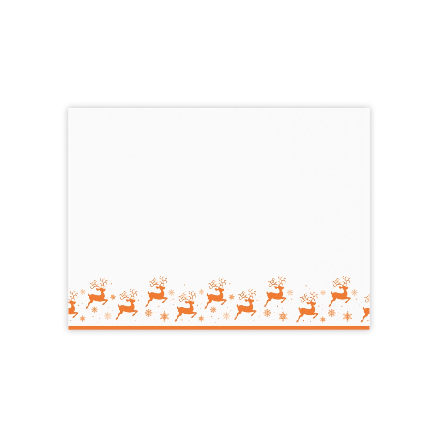 Flying Reindeer Christmas Post-it® Notes 4x3 (Copper)