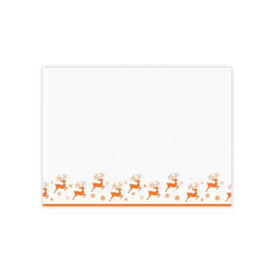 Flying Reindeer Christmas Post-it® Notes 4x3 (Copper)