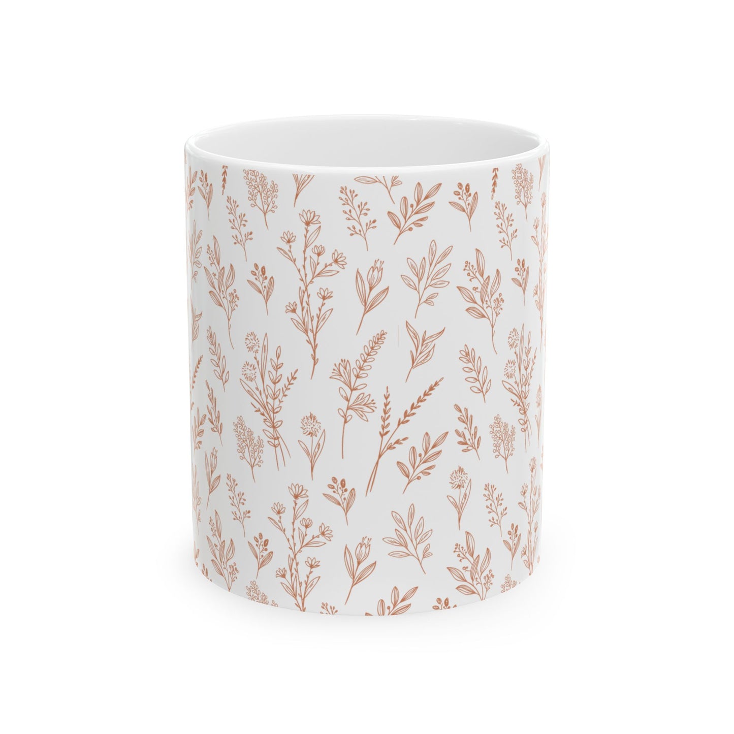 Terracotta Herb Mug