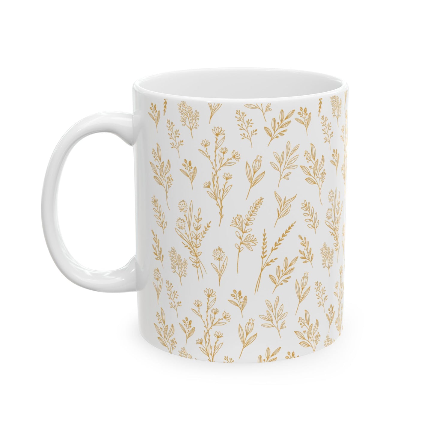 Sunflower Herb Mug