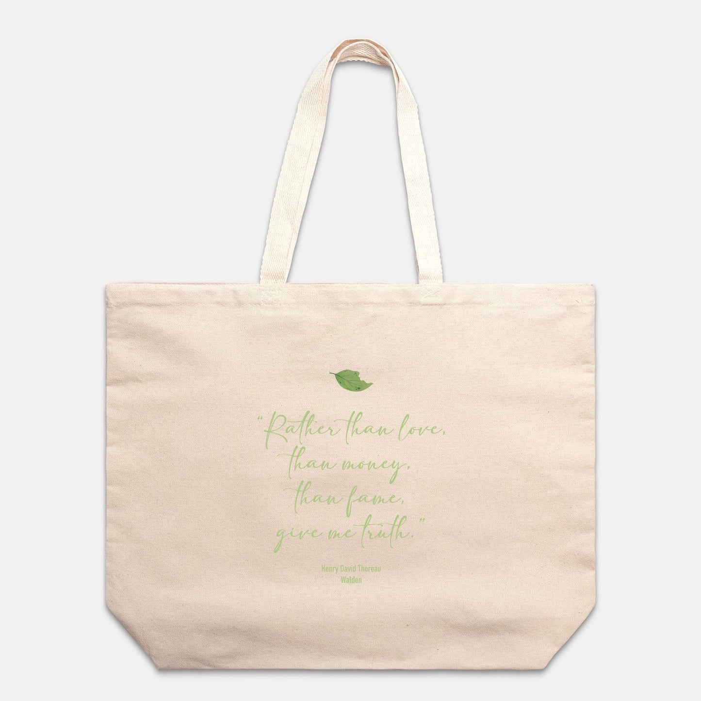 Henry David Thoreau Oversized Tote