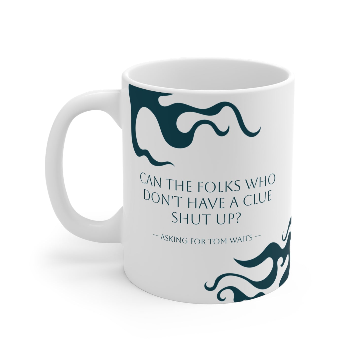 Tom Waits Flipside Truth Mug