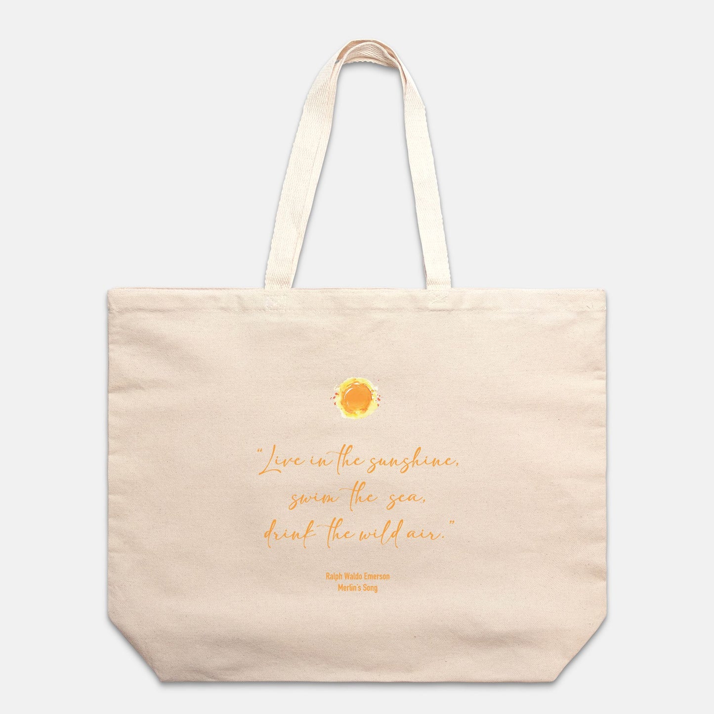 Ralph Waldo Emerson Oversized Tote