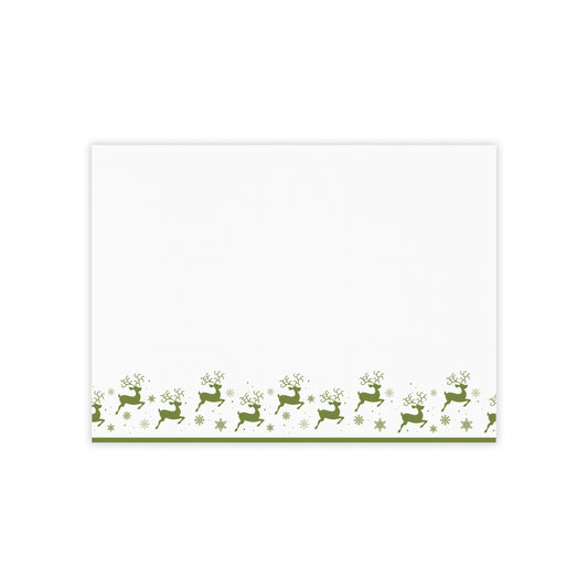 Flying Reindeer Christmas Post-it® Notes 4x3 (Evergreen)