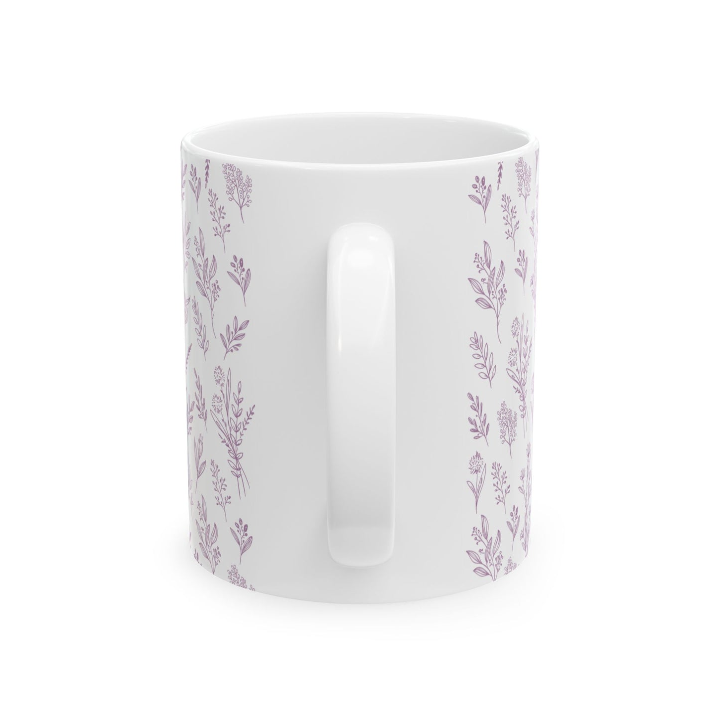 Lavender Herb Mug