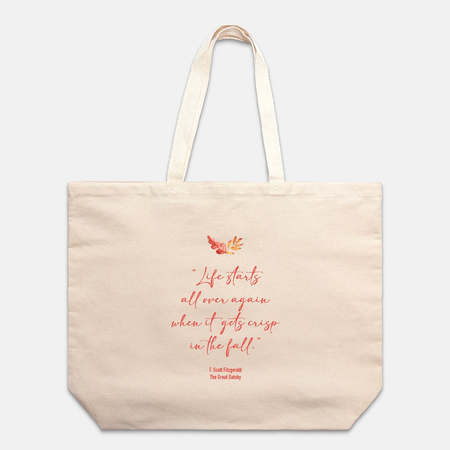 F. Scott Fitzgerald Oversized Tote