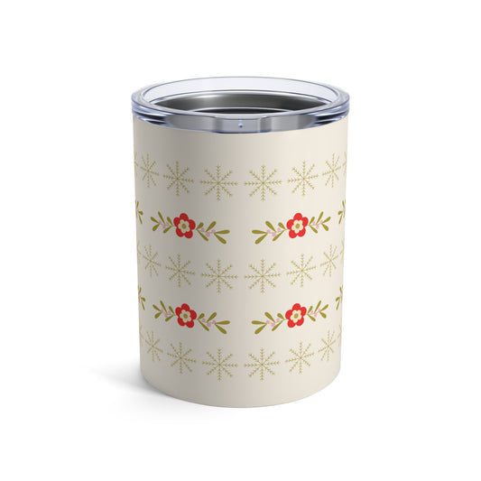 Merry Little Christmas Fair Isle Tumbler (10-oz)