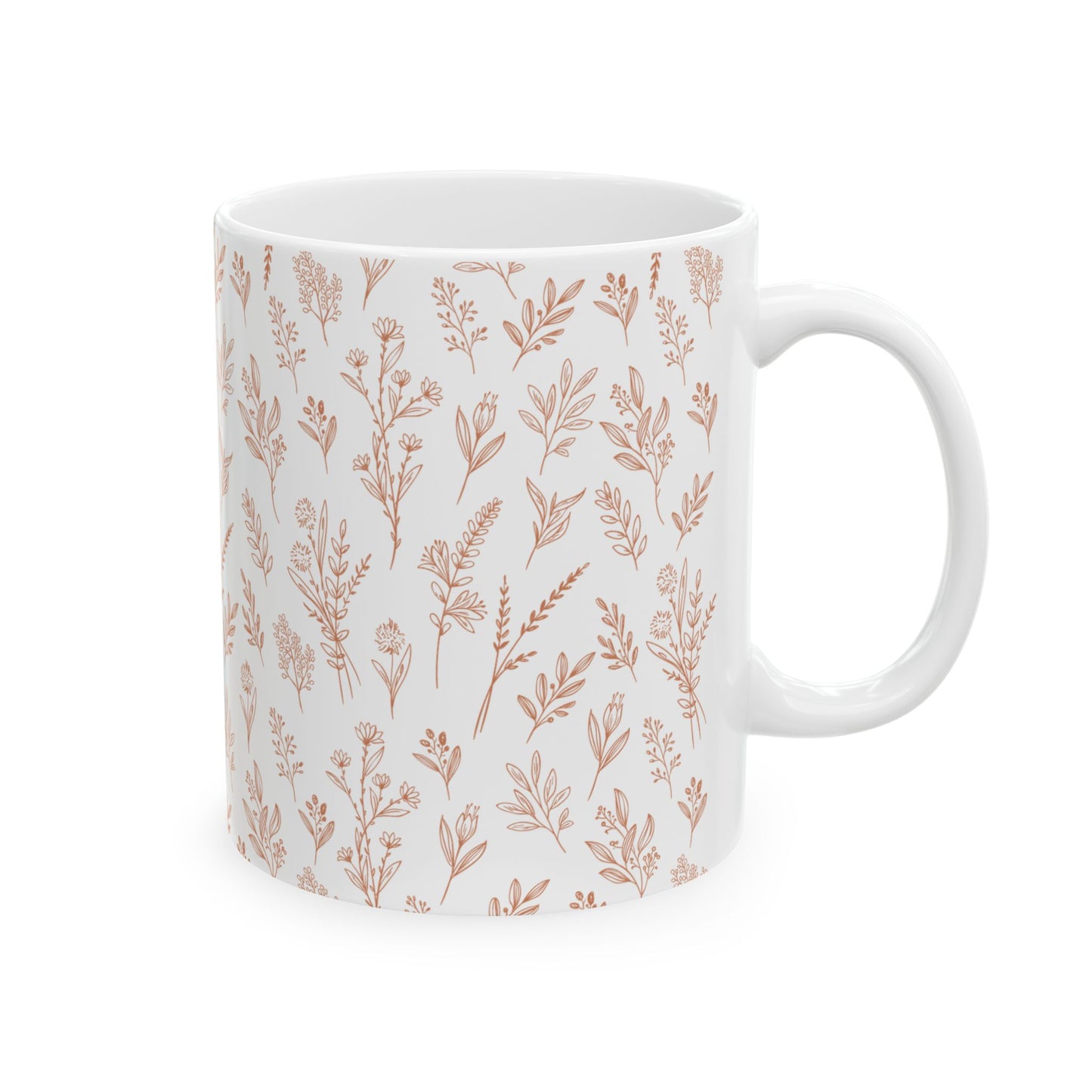 Terracotta Herb Mug