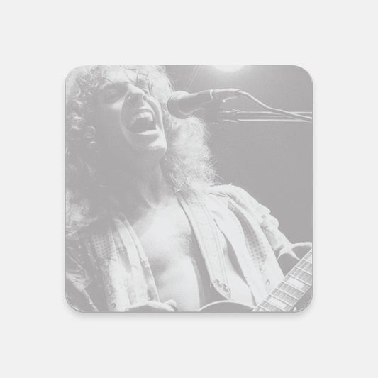 Peter Frampton B&W Coaster