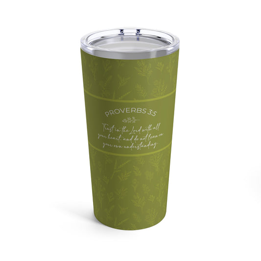 Grandma's Favorite Proverbs 3:5 Tumbler (20-oz Lemongrass)