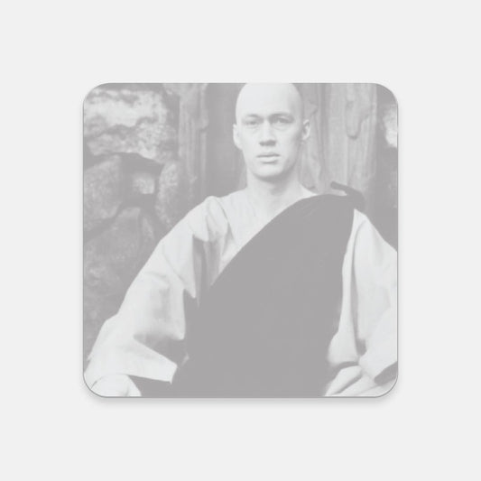 David Carradine Kung Fu B&W Coaster