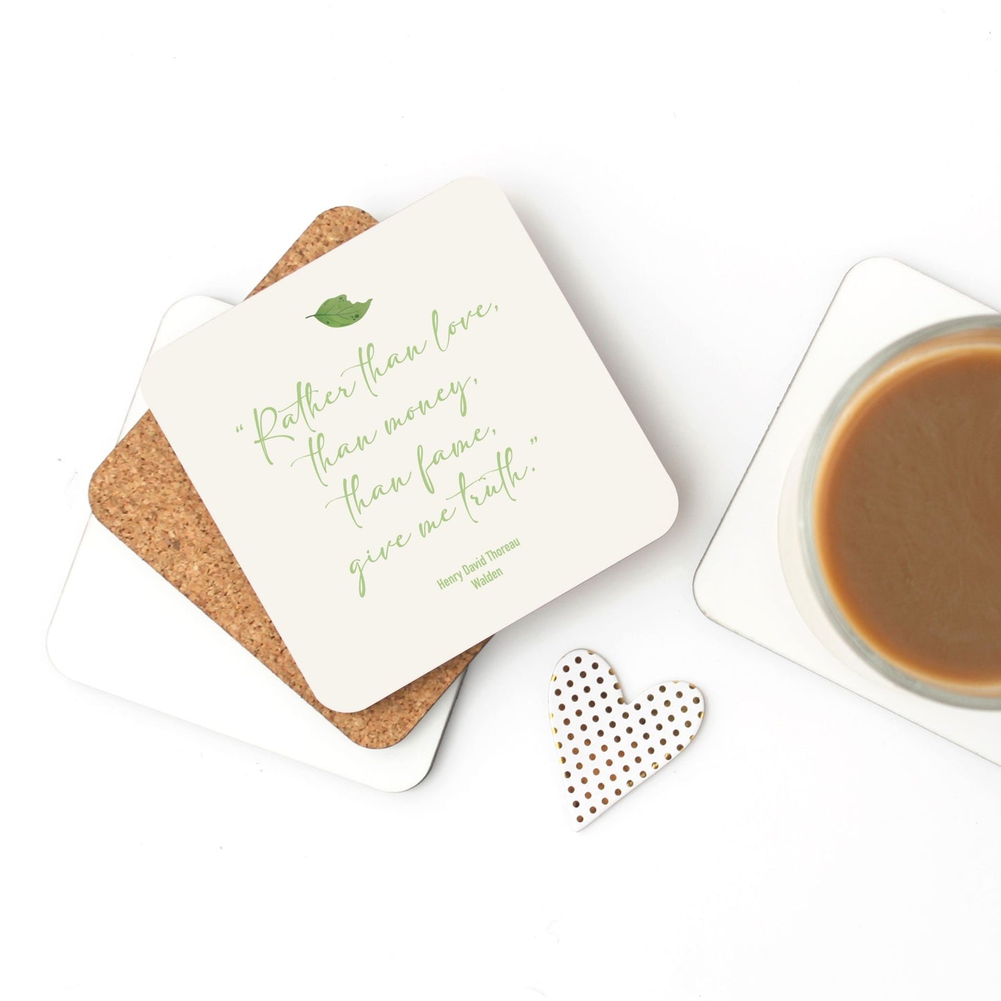 Henry David Thoreau Coaster